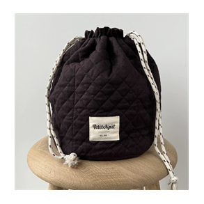 GET YOUR KNIT TOGETHER BAG - Dark Oak 